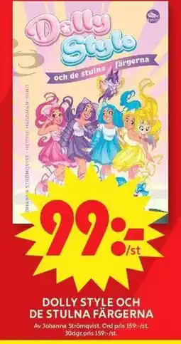 ICA Maxi Dolly style och de stulna färgerna erbjuda