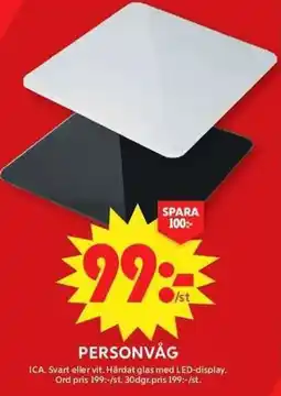 ICA Maxi Personvåg erbjuda