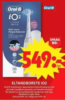 ICA Maxi Oral-B Eltandborste IO2 erbjuda