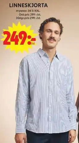ICA Maxi Linneskjorta erbjuda