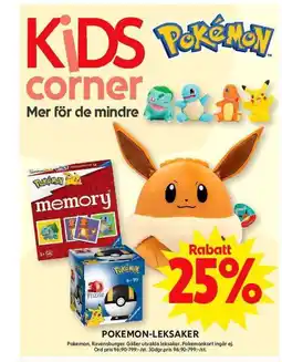 ICA Maxi Pokemon-leksaker erbjuda