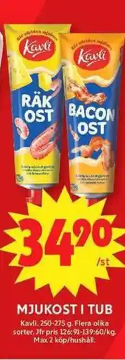 ICA Maxi Kavli Mjukost i tub erbjuda