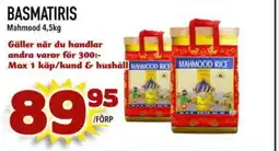 Prisma Mat Mahmood Basmatiris erbjuda
