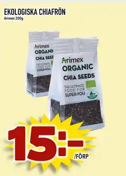 Prisma Mat Arimex Ekologiska chiafrön erbjuda