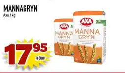 Prisma Mat AXA Mannagryn erbjuda