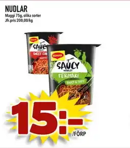 Prisma Mat Maggi Nudlar erbjuda