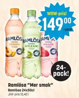 Eurocash Ramlösa "Mer smak" erbjuda