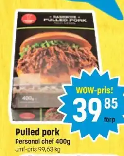 Eurocash Personal Chef Pulled pork erbjuda