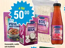 Eurocash Santa Maria Cocosmjölk, nudlar och kryddmix erbjuda