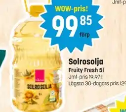 Eurocash Fruity Fresh Solrosolja erbjuda