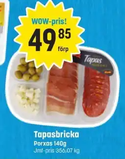 Eurocash Porxas Tapasbricka erbjuda