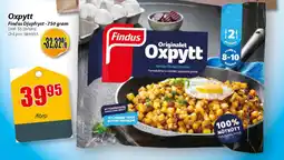 Extra Mjällby Stormarknad FINDUS Oxpytt erbjuda