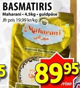 Matvärlden Tensta MAHARANI Basmatiris erbjuda