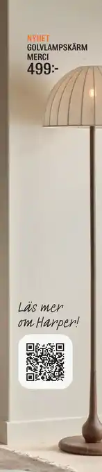 GOLVLAMPSKÄRM MERCI