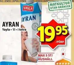 Matvärlden Tensta YAYLA Ayran erbjuda