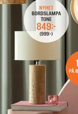 Mio BORDSLAMPA TONE erbjuda
