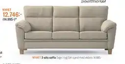 Mio 3-sits soffa erbjuda