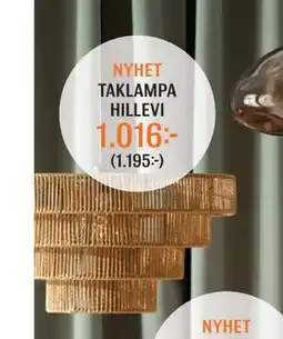 Mio NYHET TAKLAMPA HILLEVI erbjuda