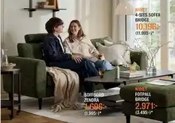 Mio 4-SITS SOFFA BRIDGE erbjuda