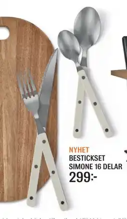 Mio BESTICKSET SIMONE 16 DELAR erbjuda