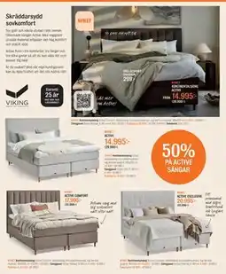 Mio 50% PÅ ACTIVE SÄNGAR erbjuda