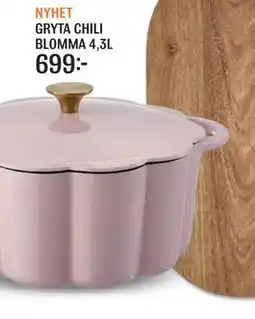 Mio GRYTA CHILI BLOMMA 4,3L erbjuda