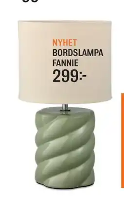 Mio BORDSLAMPA FANNIE erbjuda