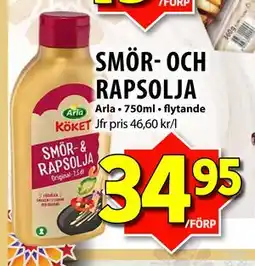 Matvärlden Tensta SMÖR- OCH RAPSOLJA erbjuda