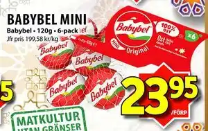 Matvärlden Tensta BABYBEL MINI erbjuda