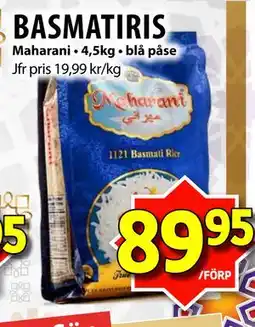 Matvärlden Tensta BASMATIRIS erbjuda