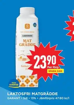Willys LAKTOSFRI MATGRÄDDE erbjuda