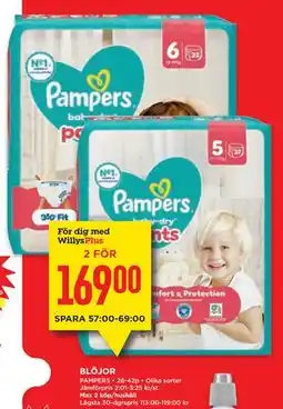 Willys BLÖJOR, Medlemspris erbjuda