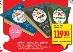 Willys Hemma PRÄST , HERRGÅRD , GREVÉ , Medlemspris erbjuda