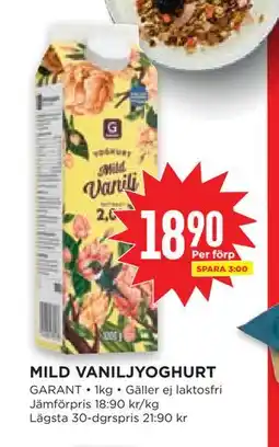 Willys Hemma MILD VANILJYOGHURT erbjuda