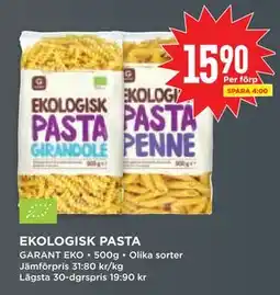 Willys Hemma EKOLOGISK PASTA erbjuda