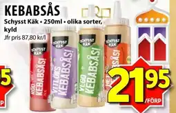 Matvärlden Tensta SCHYSST KÄK Kebabsås erbjuda