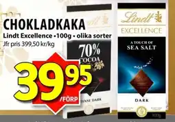 Matvärlden Tensta LINDT Chokladkaka erbjuda