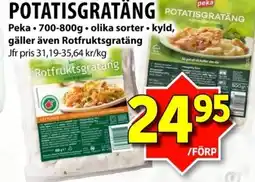 Matvärlden Tensta PEKA Potatisgratäng erbjuda