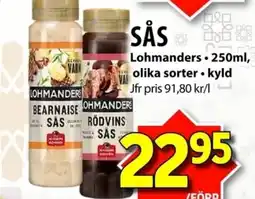 Matvärlden Tensta LOHMANDERS Sås erbjuda