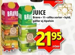 Matvärlden Tensta BRAVO Juice erbjuda