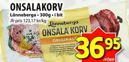 Matvärlden Tensta LÖNNEBERGA Onsalakorv erbjuda