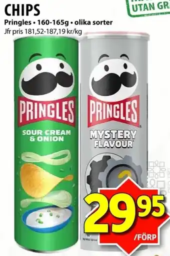Matvärlden Tensta PRINGLES Chips erbjuda