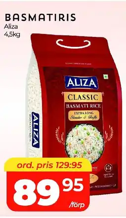 Matrix Butikerna ALIZA Basmatiris erbjuda
