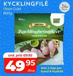 Matrix Butikerna FLEVO GOLD Kycklingfilé erbjuda