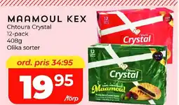 Matrix Butikerna CHTOURA CRYSTAL Maamoul kex erbjuda