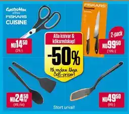 ÖoB Alla knivar & köksredskap! erbjuda