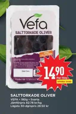 Willys SALTTORKADE OLIVER erbjuda