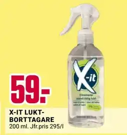 ÖoB X-IT LUKTBORTTAGARE erbjuda