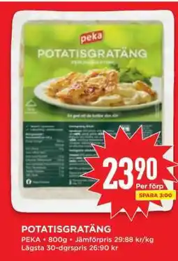 Willys POTATISGRATÄNG erbjuda