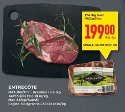 Willys ENTRECÔTE erbjuda